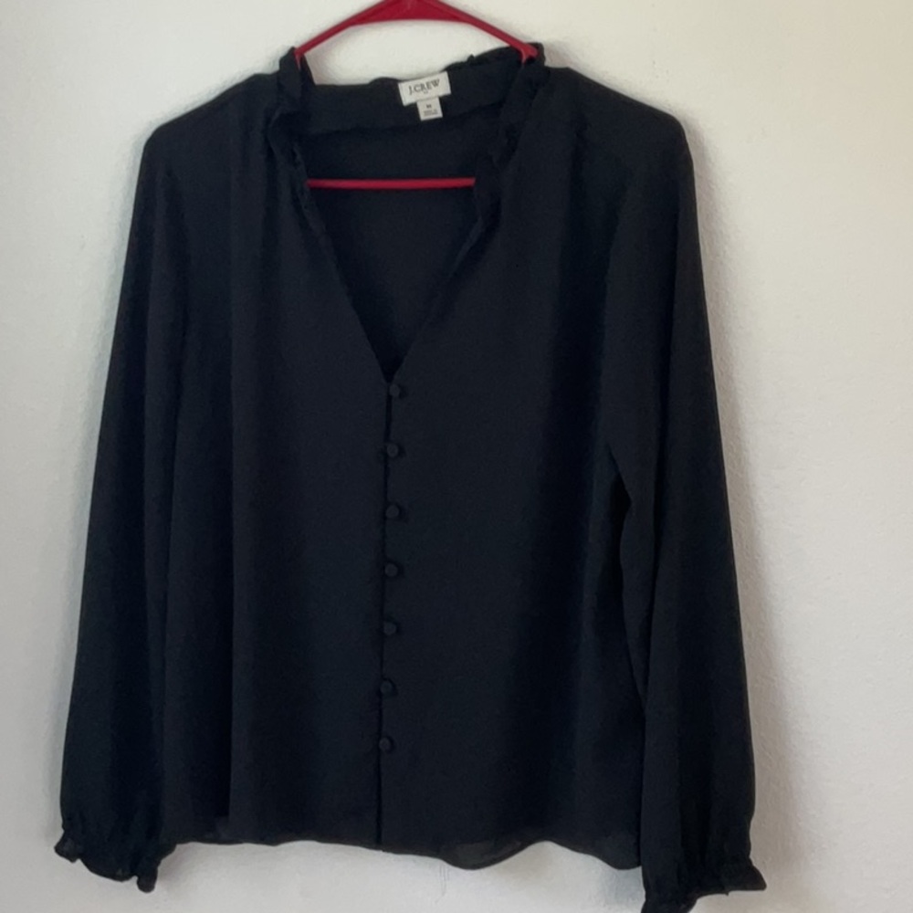 J Crew Factory black women’s blouse.
